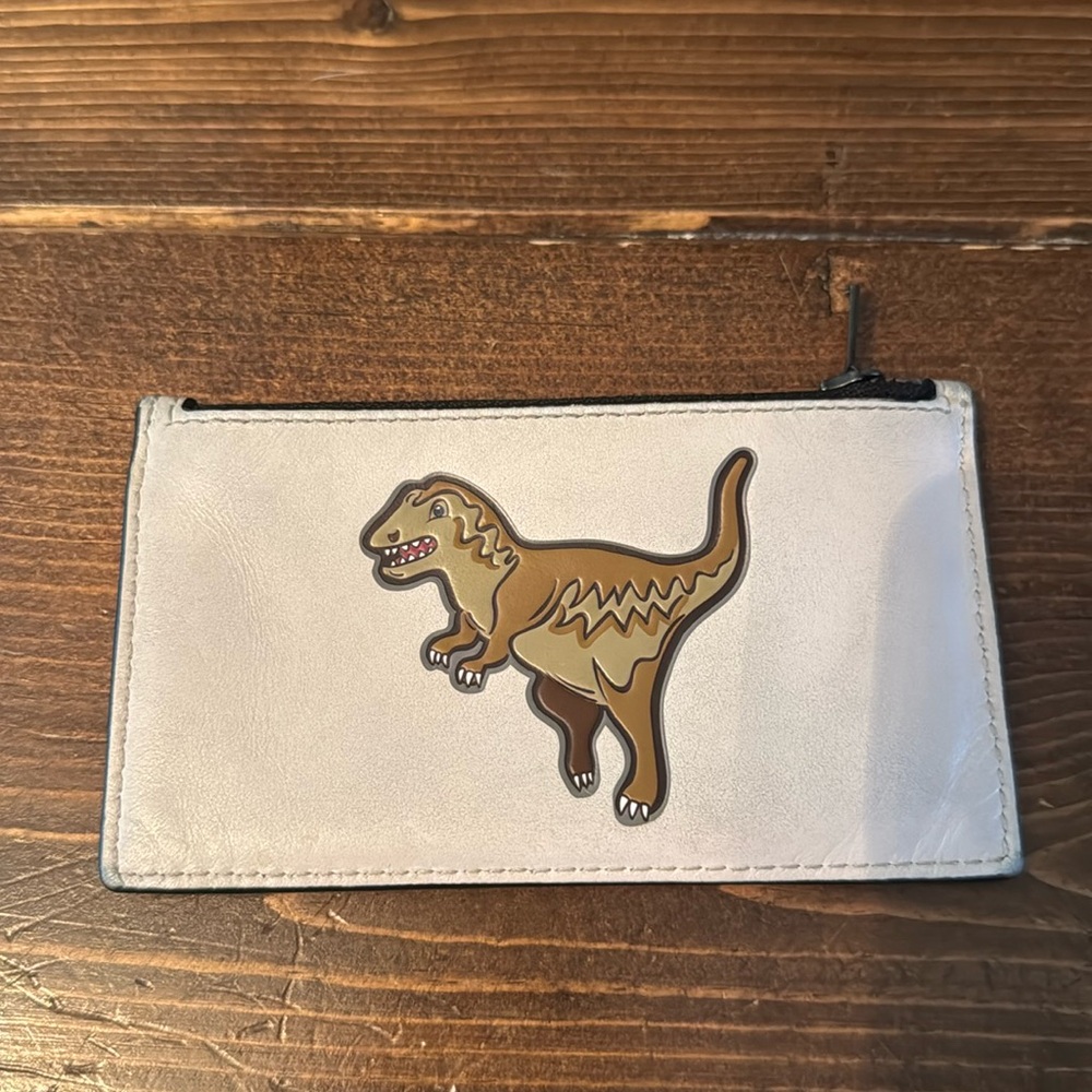 Coach T-Rex Card Wallet